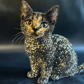 Sparkly Glitter Cat
