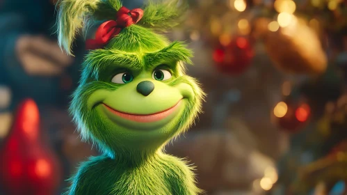 Holiday-Themed Animated Character