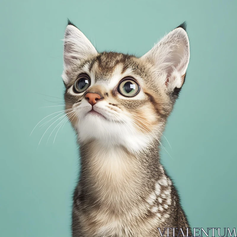 Cute Kitten Close-Up