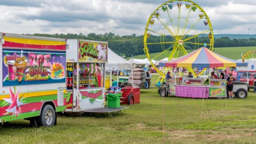 County Fair Extravaganza: Ferris Wheel, Food Trucks, and Fun
