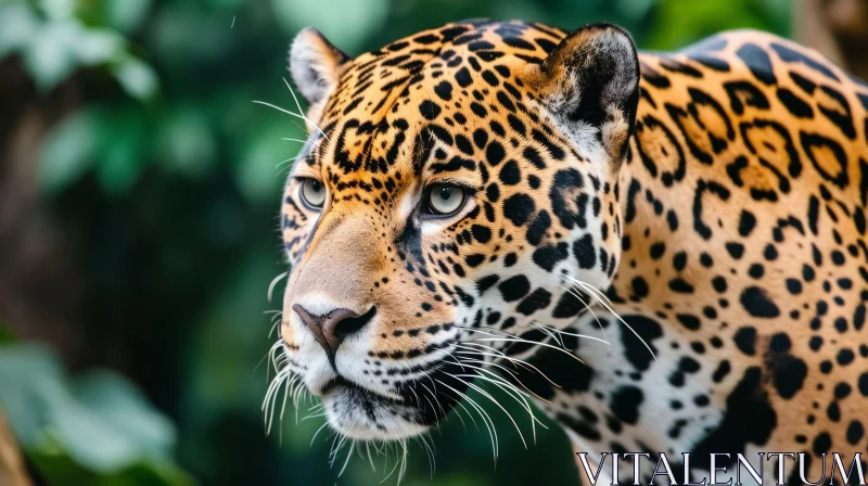 Majestic Jaguar Close-Up | Wildlife Photography AI Image