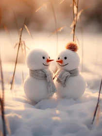 Snowmen in a Winter Wonderland