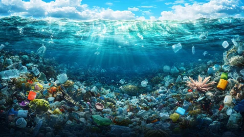 Ocean Plastic Waste Imagery