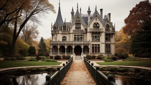 Enchanting Old-Fashioned Mansion in Overgrown Garden