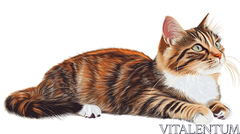 Stunning Cat Illustration