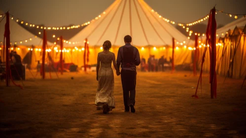 Shimmering Tent Wedding: A Timeless Celebration Under the Summer Sky