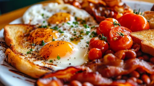 Delicious English Breakfast: Start Your Day with a Hearty Meal