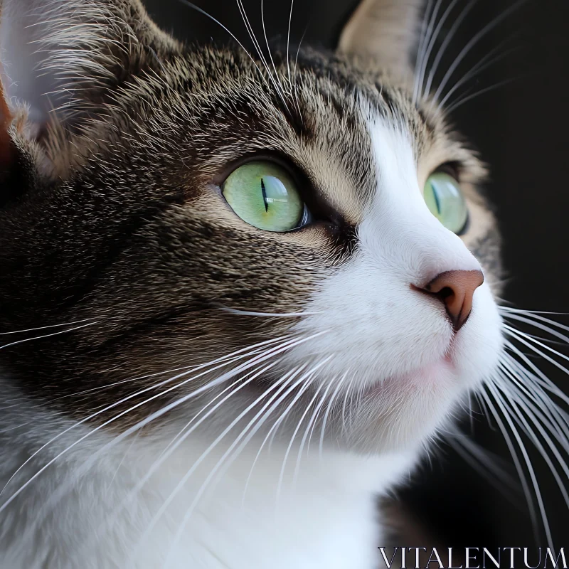 Close-Up Cat Portrait