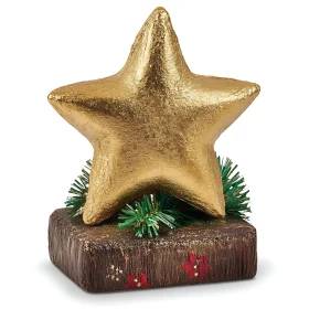 Festive Gold Star Holiday Ornament