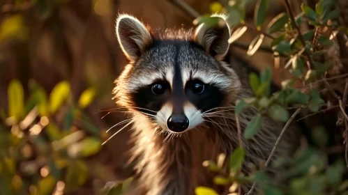 Majestic Raccoon Portrait in a Forest | Wildlife Photography
