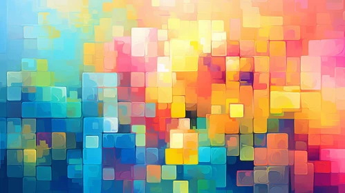 Vibrant Abstract Painting Background | Modern Art