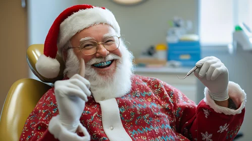 Santa at the Dentist