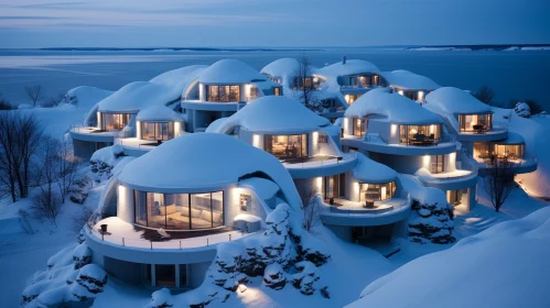Winter Residence in Leila, Finland - Dreamlike Cityscapes and Coastal Scenery
