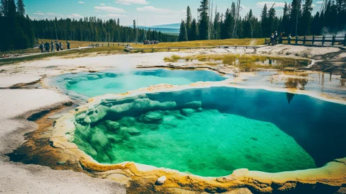 Yellowstone Valley Pools: Mind-Bending Murals and Grandiose Architecture