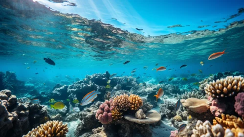 Captivating Underwater Coral Reef and Fish - Environmental Activism