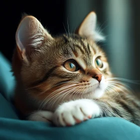 Kitten Close-Up Portrait