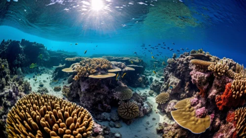 Colorful Coral Reefs: A Captivating Underwater Scene