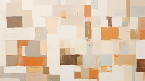 Warmth and Tranquility: Abstract Painting in Earth Tones