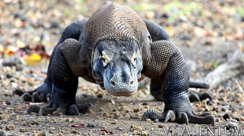 Majestic Komodo Dragon - The Largest Living Lizard AI Image