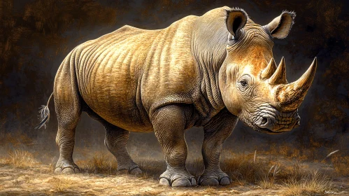 Rhinoceros Artwork