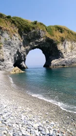 Natural Coastal Rock Formation