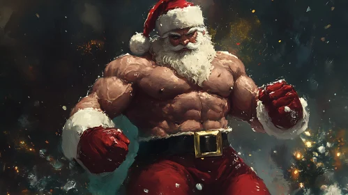 Powerful Santa Claus for Christmas