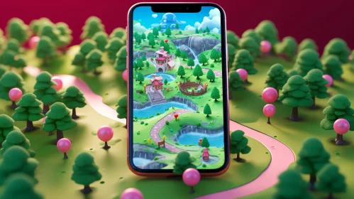Colorful Fantasy World Mobile Phone Game