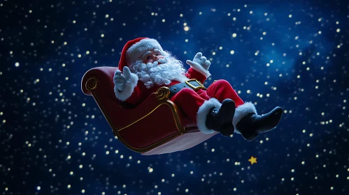 Holiday Magic: Santa's Night Journey