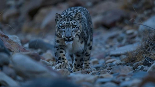 Majestic Snow Leopard: Capturing the Beauty of Nature