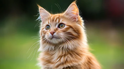 Close-Up of a Ginger Kitten