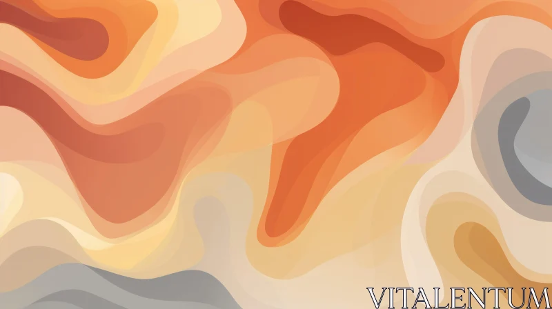 Colorful Abstract Gradient Background - Vector Illustration AI Image