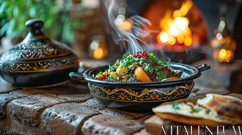 AI ART Discover the Irresistible Delights of a North African Tagine