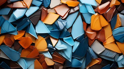 Colorful Glass Shards Collection