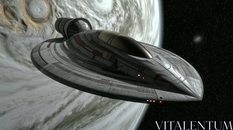 Star Wars Fleet of Saturnlike Spaceships: A Futuristic Artwork AI Image