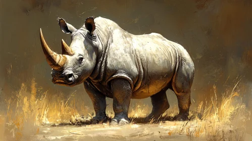 Rhinoceros in the Wild