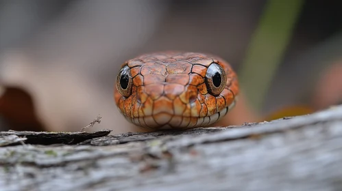 Nature's Reptilian Observer