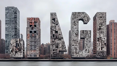 Urban Typography Architecture