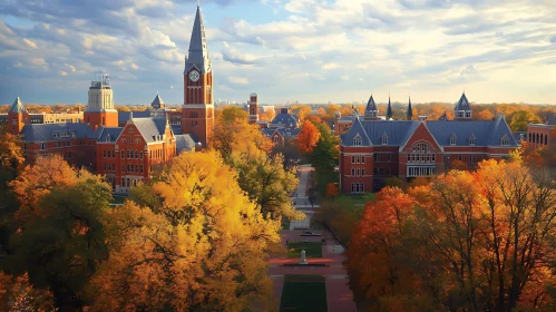 Autumnal University Architecture