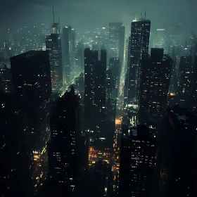 Enchanted Urban Nightscape