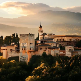 Majestic Medieval Fortress in the Hills