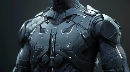 Sleek High-Tech Armor Design