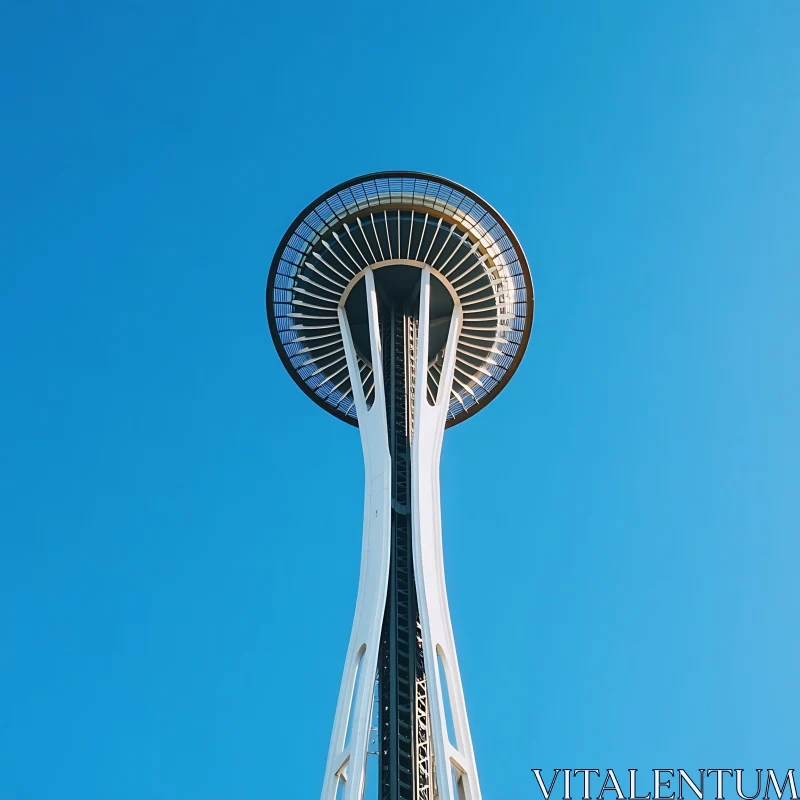 Prominent Landmark Tower with Circular Observation Deck