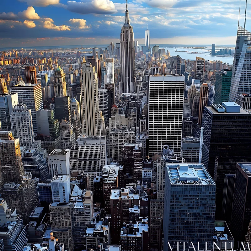 Vibrant Urban Skyline of New York City