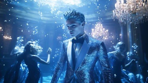 Dreamlike Underwater Dance in Elegance