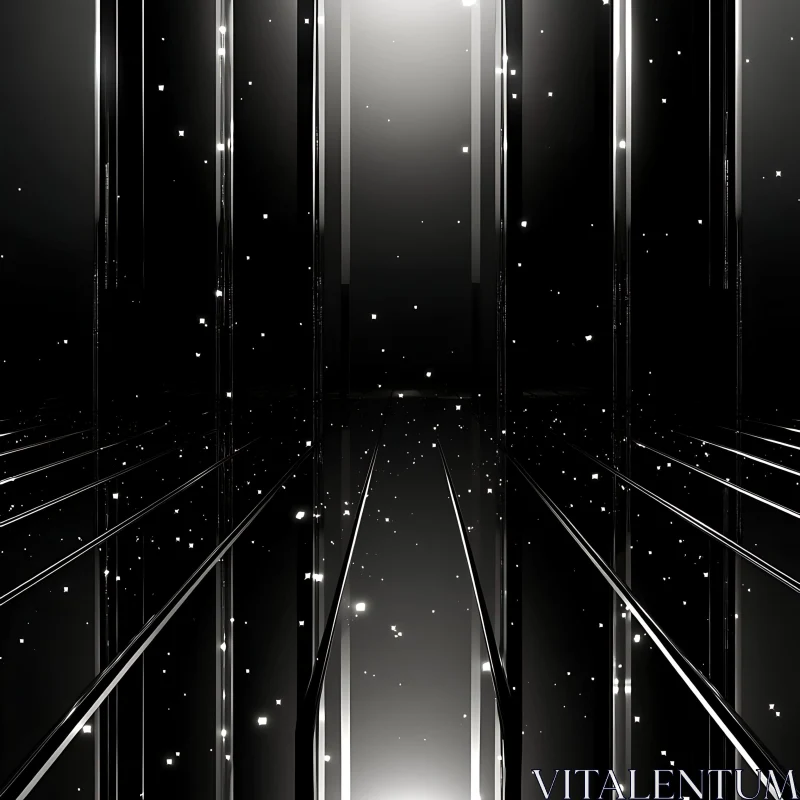Geometric Reflections in Monochrome