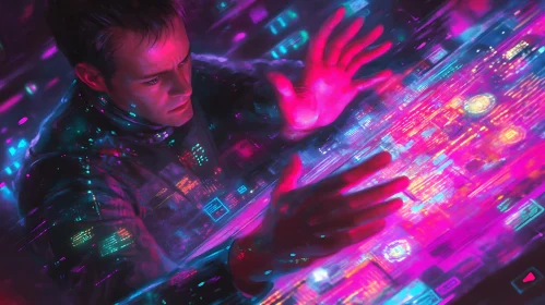 Immersive Technology Interaction in a Cyberpunk Setting