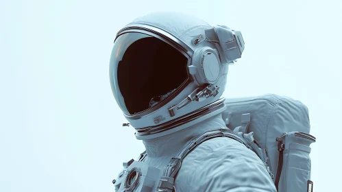 Modern Spacesuit Astronaut