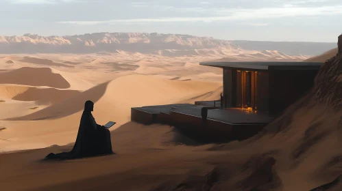 Contemplative Solitude in a Desert Setting