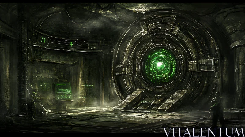 Futuristic Underground Portal