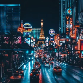 Las Vegas Cityscape at Night